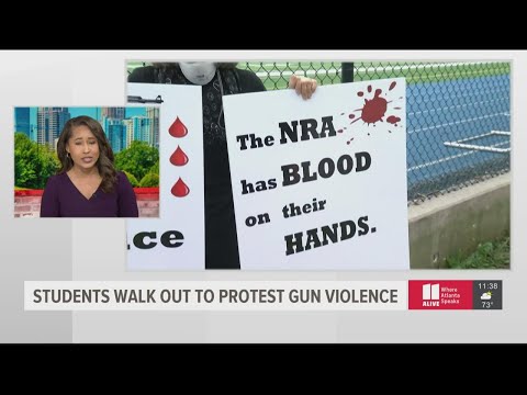 Students walkout in solidarity with Texas shooting victims