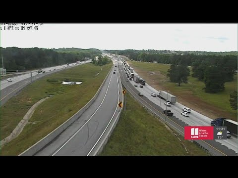Traffic on I-75 as people head out for Memorial Day weekend