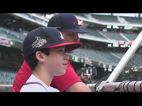 12-year-old battling cancer gets Make-A-Wish granted by Braves