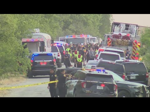 46 migrants found dead inside semitruck in San Antonio