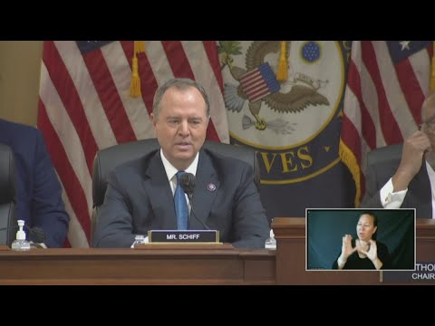 Jan. 6 Hearings | Rep. Adam Schiff gives opening statement, presents video evidence