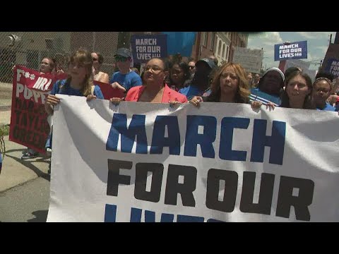 Reps. Lucy McBath, Nikema Williams in Atlanta 'March for Our Lives' rally