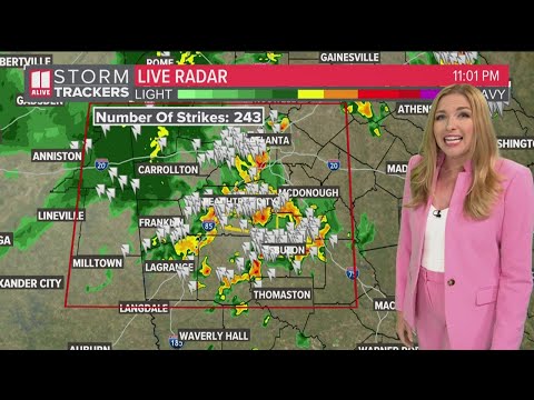 Several Thunderstorm Warning issued for several metro Atlanta counties
