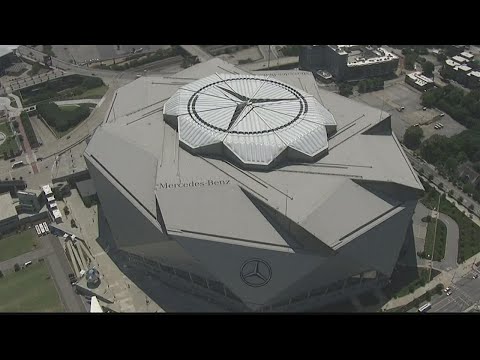 Small fire at Atlanta's Mercedes-Benz Stadium