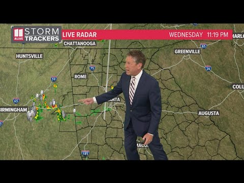 Storms move out of metro Atlanta, more rain ahead this week