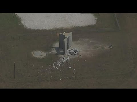 Does the county plan to rebuild Georgia's Guidestones?