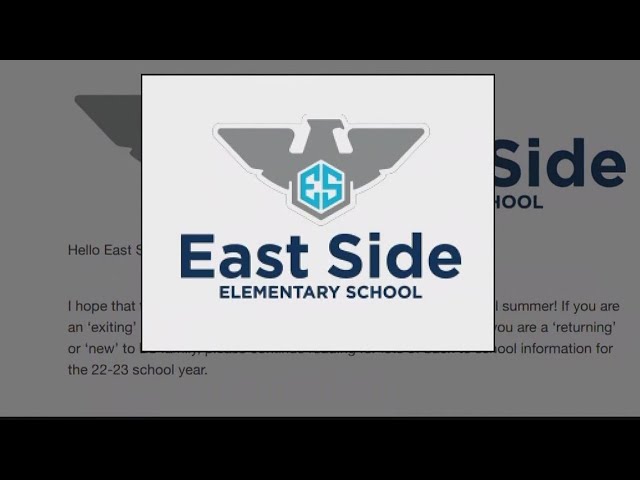 Parents outraged after elementary school's logo appears to resemble Nazi eagle symbol