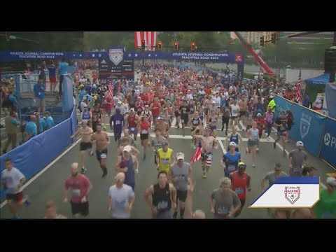 From Start to Finish | 2022 AJC Peachtree Road Race Part 1
