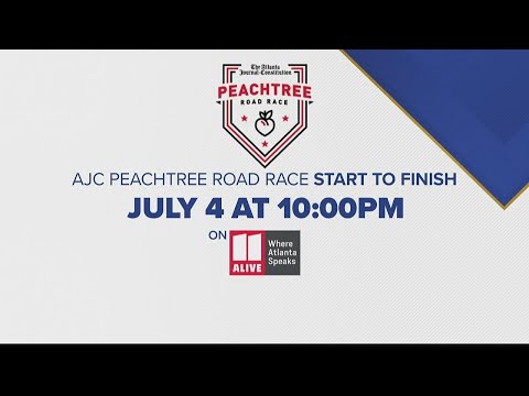 Re-live the AJC Peachtree Road Race tonight