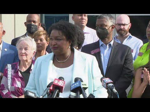 Stacey Abrams reacts to Georgia's heartbeat law going into effect, calls it 'poorly written'