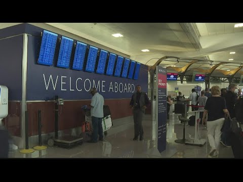 Busy travel day amid flight cancellations at Hartsfield-Jackson airport