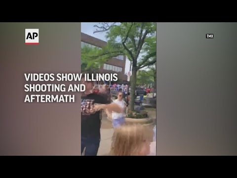 Videos show Highland Park, Illinois parade shooting and aftermath