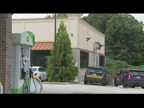 Man critically hurt after arrest at Atlanta gas station, police say