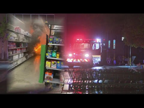 Walmart fire in Peachtree City: Arson suspected