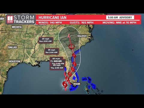 Hurricane Ian Updates | Forecast, track and latest models | 8 a.m. Wednesday Advisory