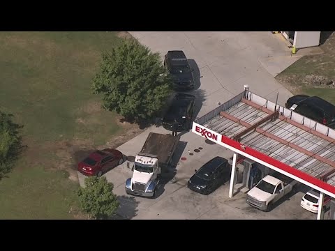 1 hurt in Union City gas station shooting | Aerial