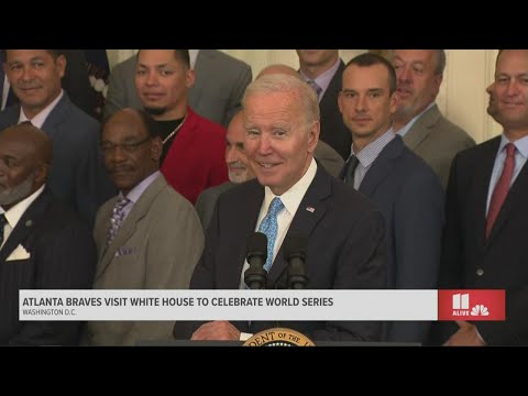 Atlanta Braves White House visit | President Joe Biden full remarks