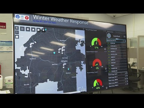 Atlanta mayor checks out weather prep ahead of winter