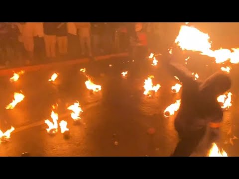 El Salvador fireball festival returns