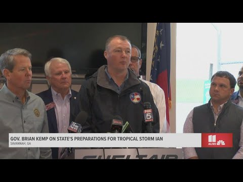 GEMA director explains impacts of Tropical Storm Ian on Georgia