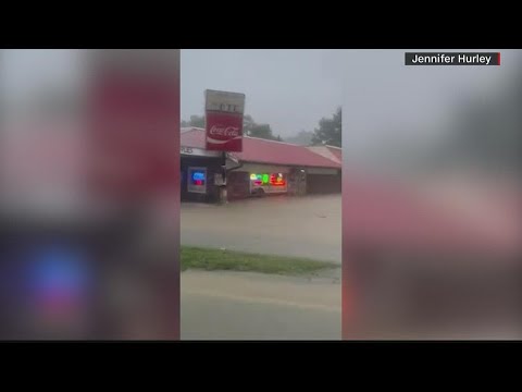 Heavy flooding impacts homes and businesses in north Georgia