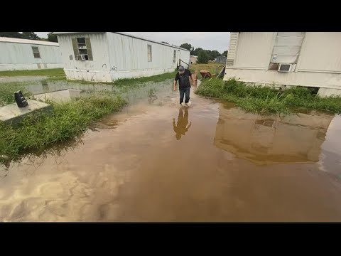 Homes, businesses damaged following flooding in northwest Georgia