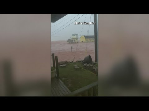 Hurricane Fiona | Path of damage in Canada