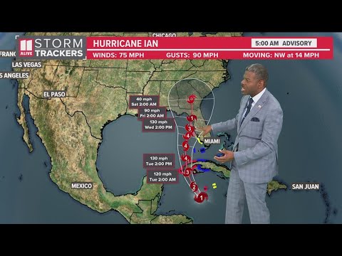 Hurricane Ian Live Updates | Latest track, path and forecast