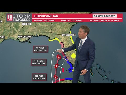 Monday 6:15 p.m. Update | How Hurricane Ian could impact Georgia