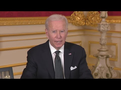 President Biden gives remarks on Queen Elizabeth II ahead of funeral
