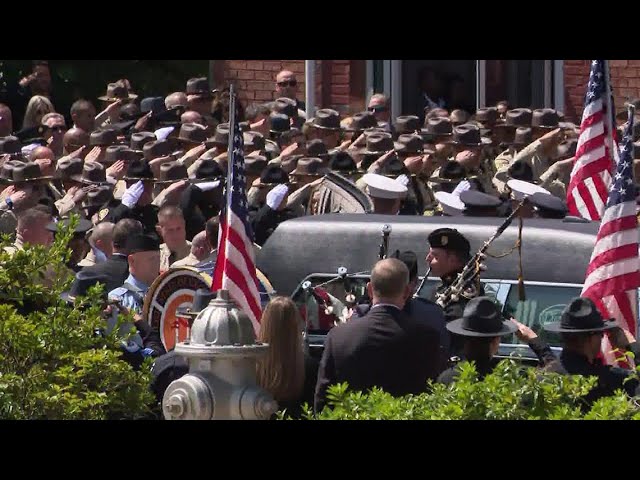 Procession for fallen Cobb County Deputy Jonathan Koleski | Live Stream