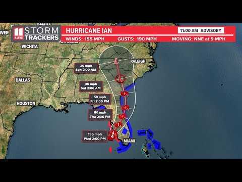 Here's how Hurricane Ian could impact north Georgia | Timeline and forecast