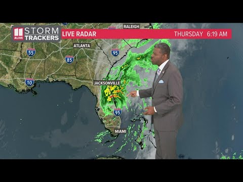 Tropical Storm Ian begins to move off-shore after striking Florida