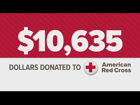 11Alive viewers helped raise $10,600 for American Red Cross