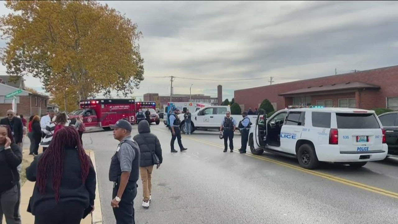 2 people, suspect dead after St. Louis school shooting