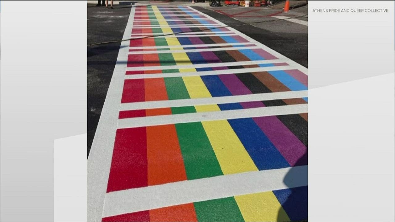 Athens is getting its own rainbow crosswalk