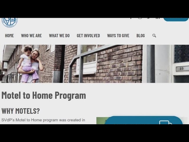 Atlanta program helps families move out of extended stay motels