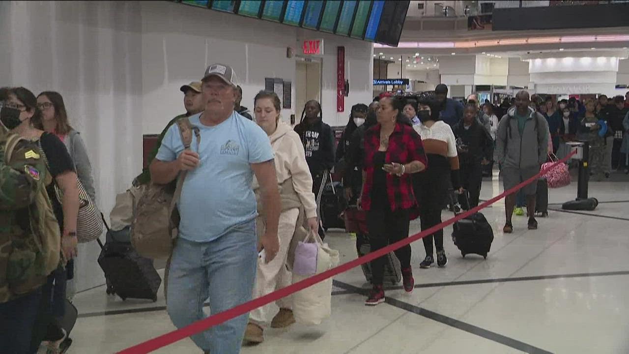 Construction at Atlanta airport could cause delays for over a year