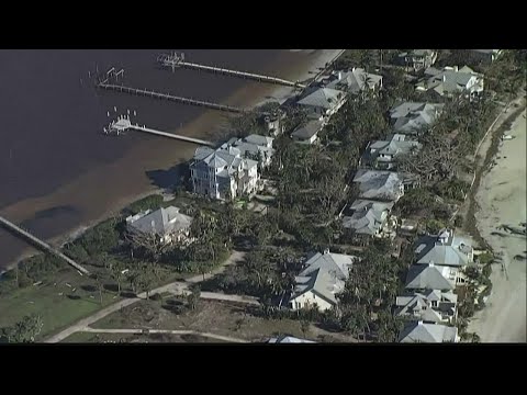 Drone video | Ian leaves path of devastation in Ft. Myers, Florida