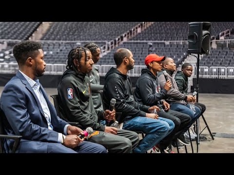 'See It, Be It' | Atlanta Hawks host Lil Durk's Neighborhood Heroes cohort for panel
