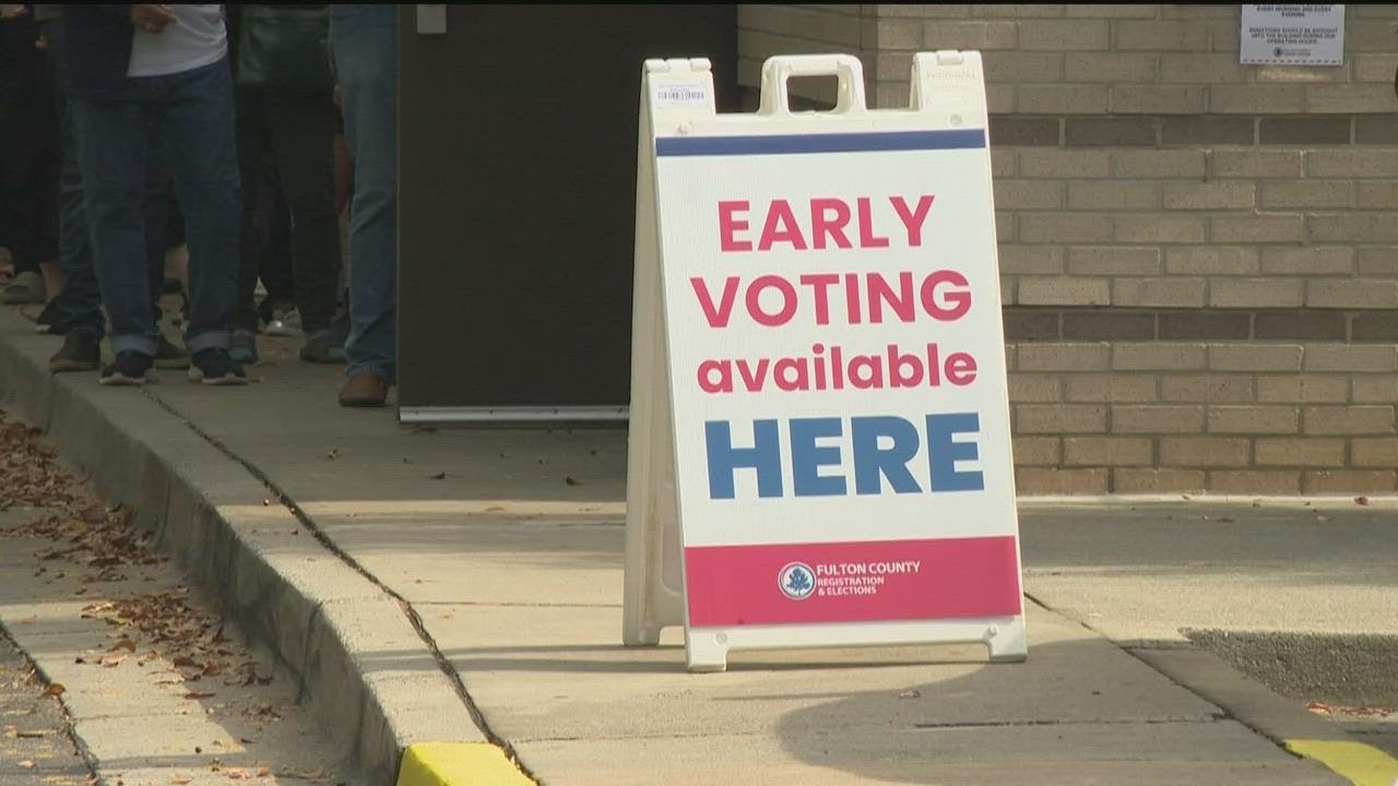 Early voting records continue in Georgia
