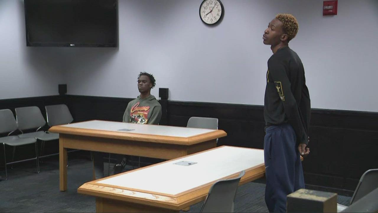 Teens accused in killing of high school football star make first court appearance