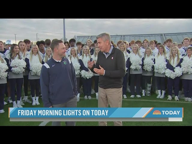 Georgia High School featured on TODAY show "Friday Morning Lights"