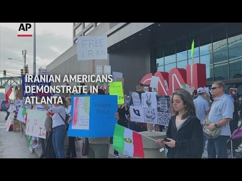Iranian Americans protest in Atlanta | Video