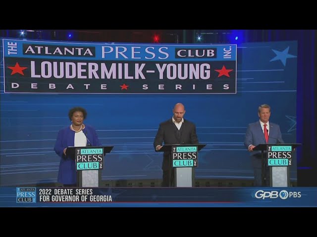 Kemp, Abrams go head-to-head in 2022 Georgia governor debate | Highlights