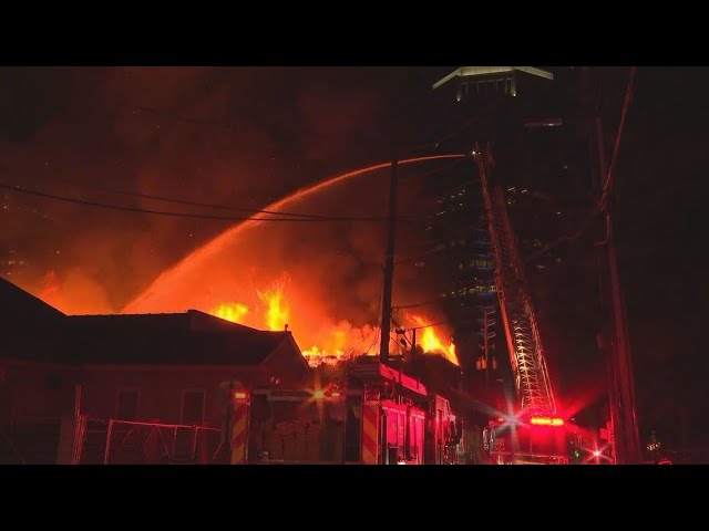 Large fire breaks out in Midtown Atlanta | Watch live