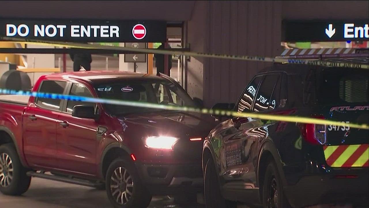 Man dies after being pinned by truck in Atlanta parking garage