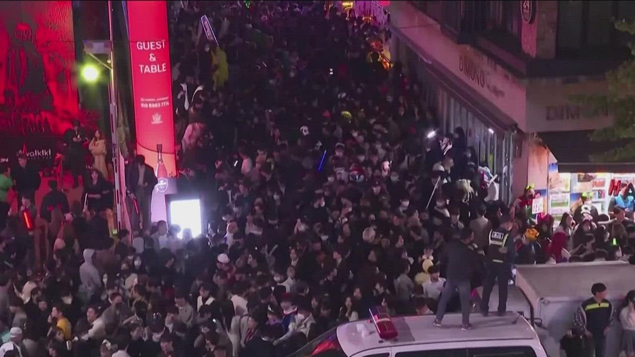 Over 150 killed in South Korea crowd surge