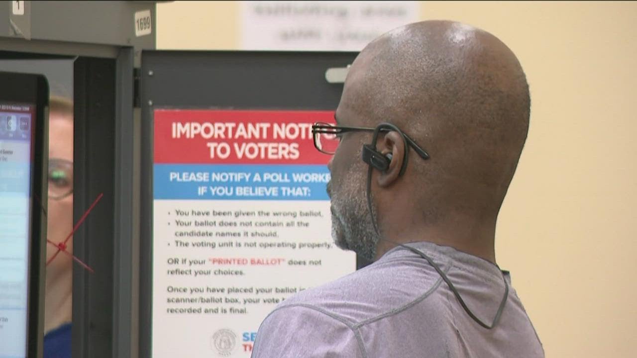 Georgia voters showing up in droves; over 100,000 ballots submitted on the fifth day