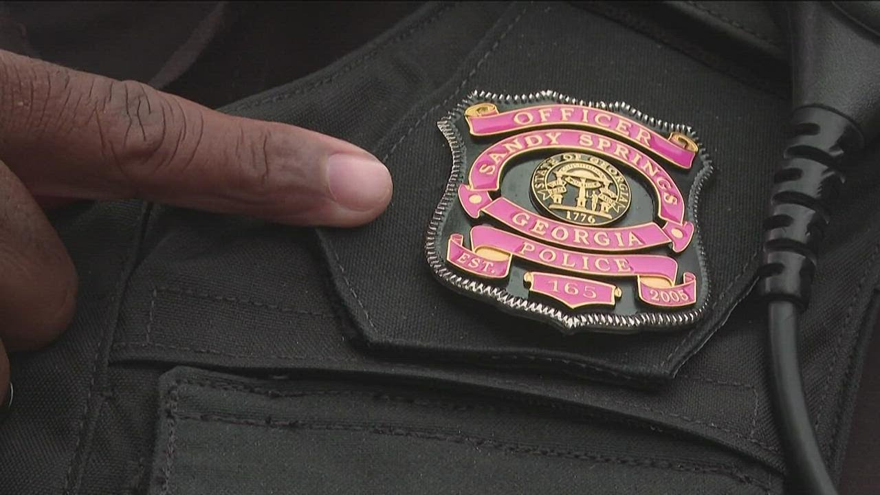 Sandy Springs Police Department raising awareness for breast cancer